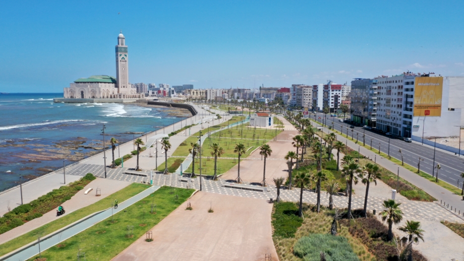 Promenade Maritime de la Mosquée Hassan II